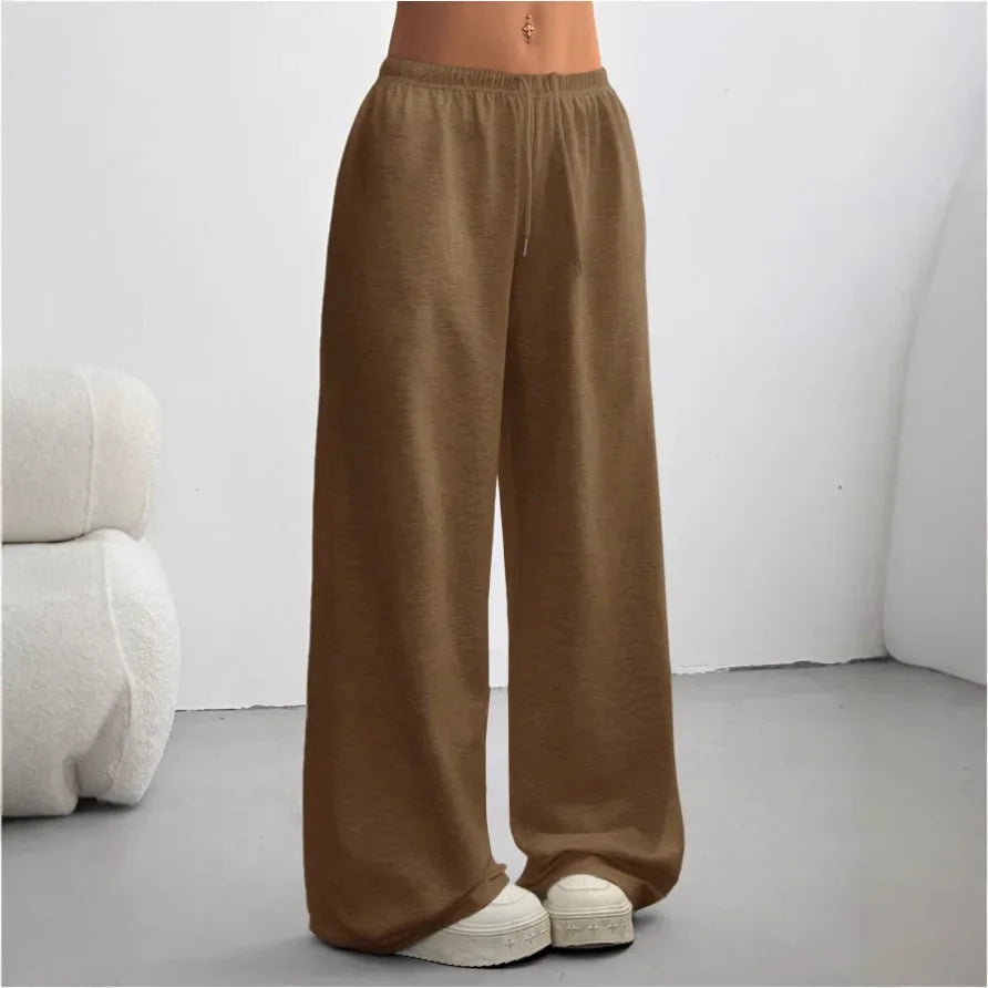 Sofia Wide-Leg Jogging Pants