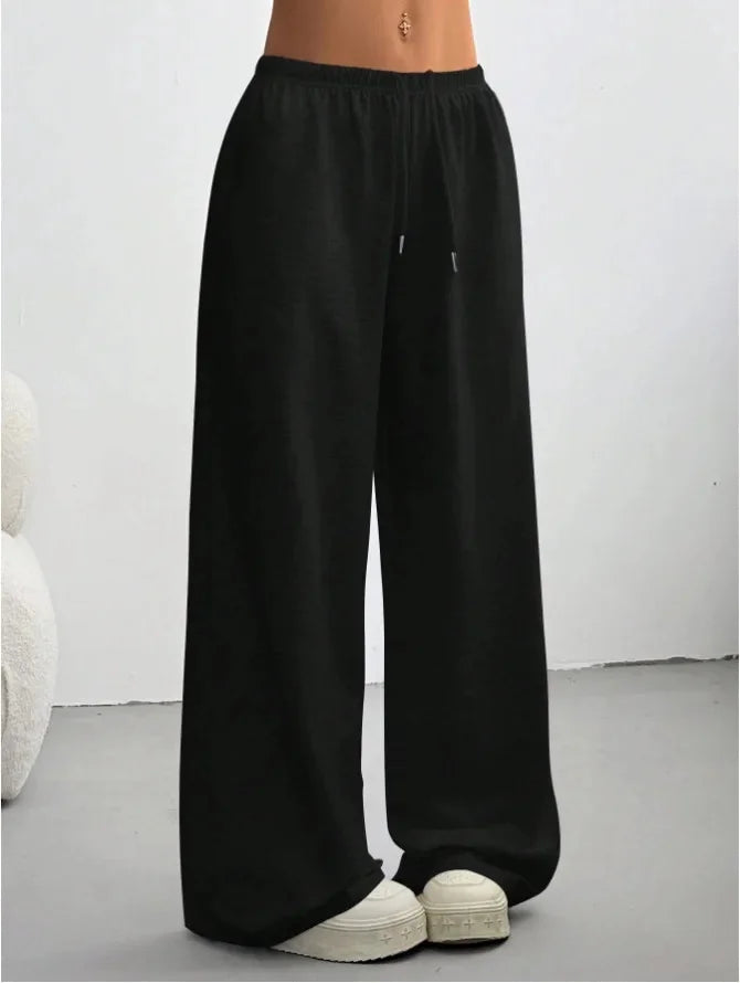Sofia Wide-Leg Jogging Pants