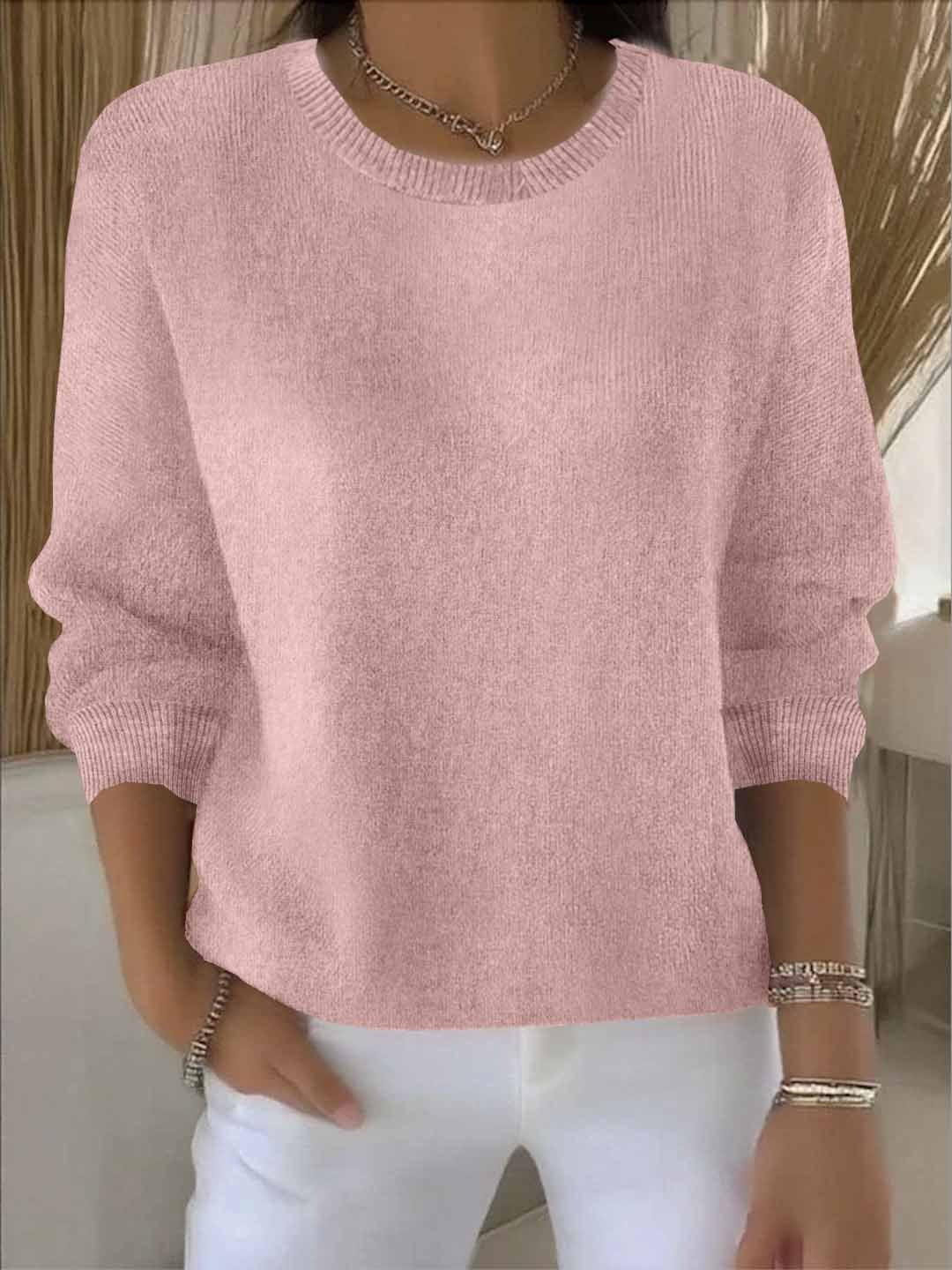 Relaxed Fit Everyday Knit Sweater