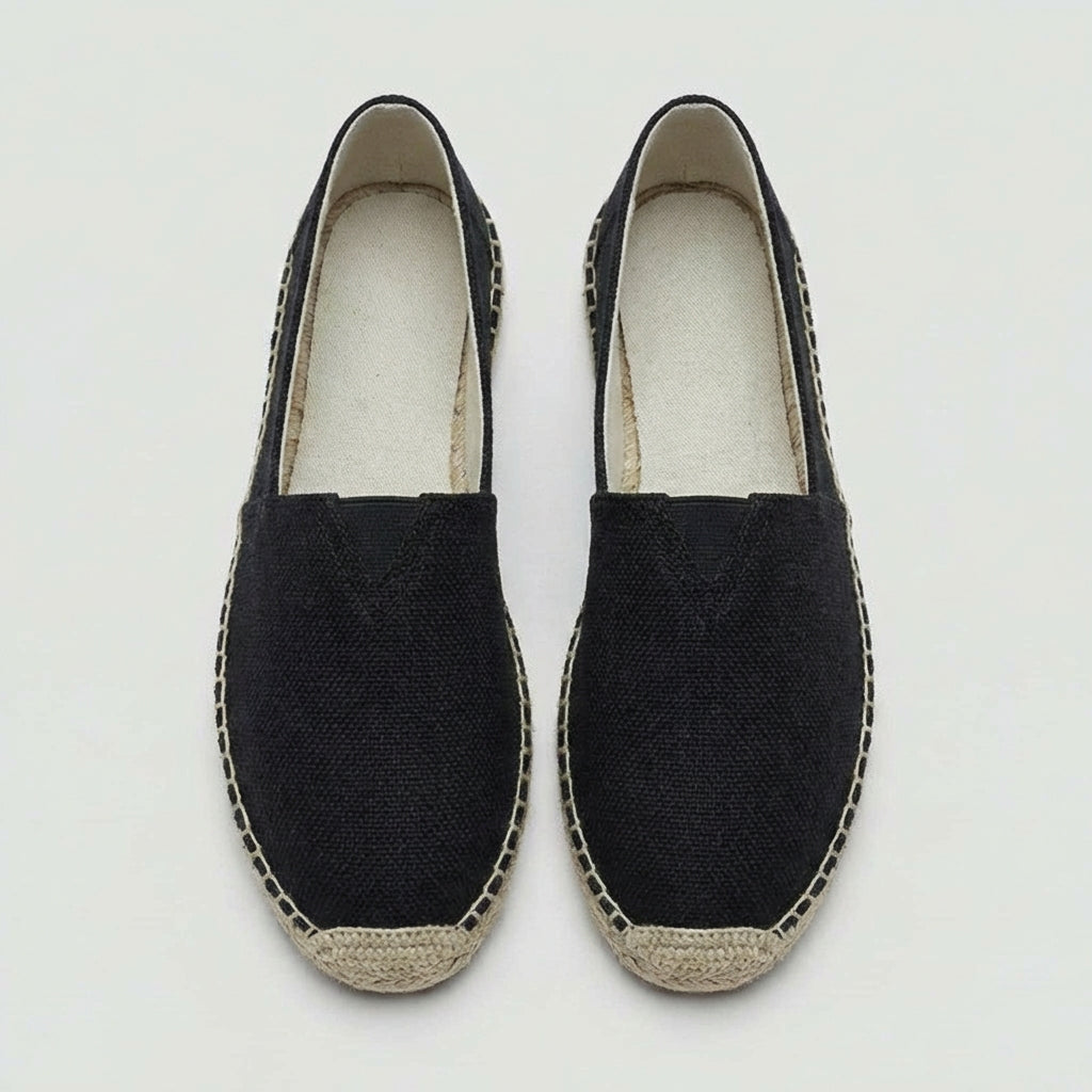 Brookshire Linen Espadrille Loafers for Men