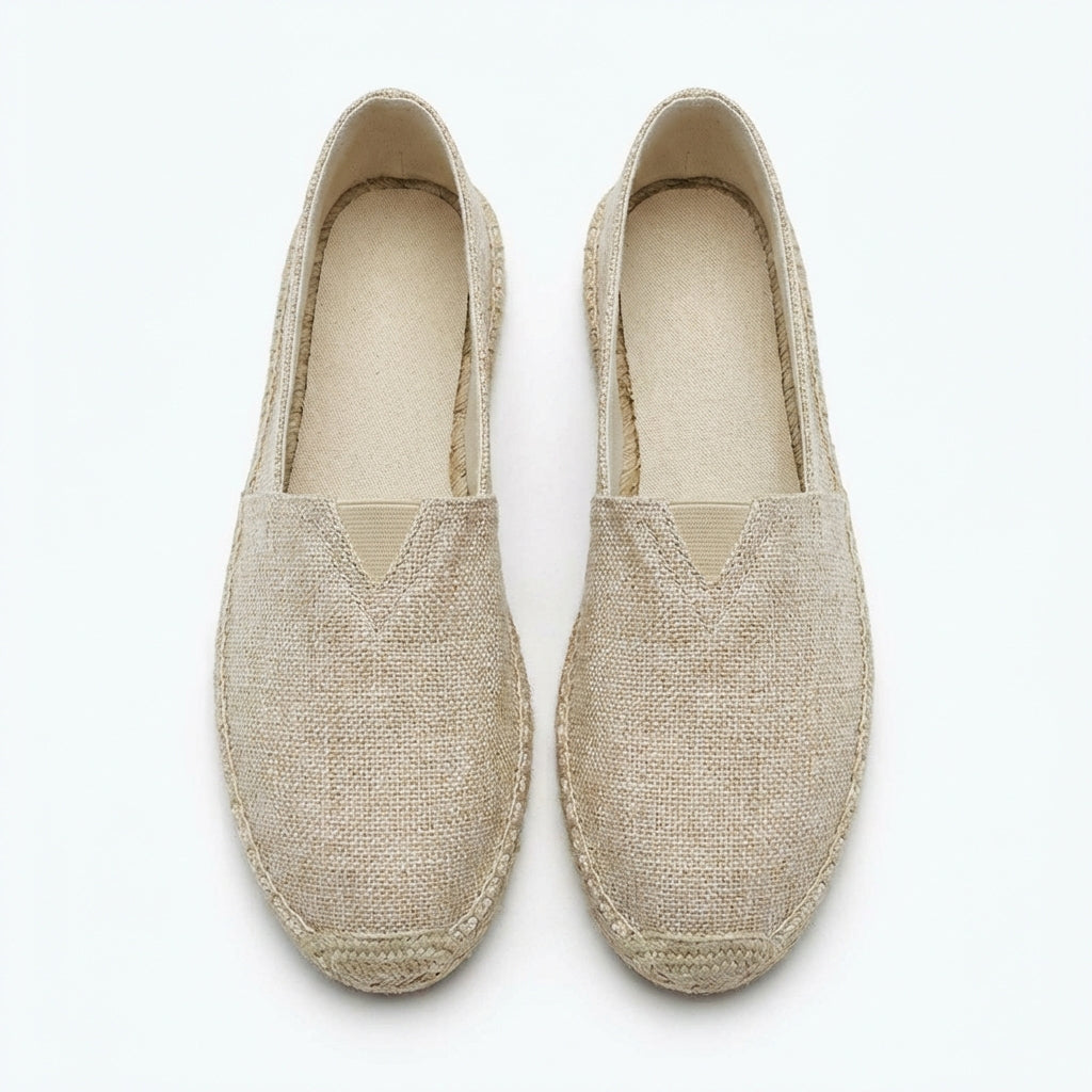 Brookshire Linen Espadrille Loafers for Men