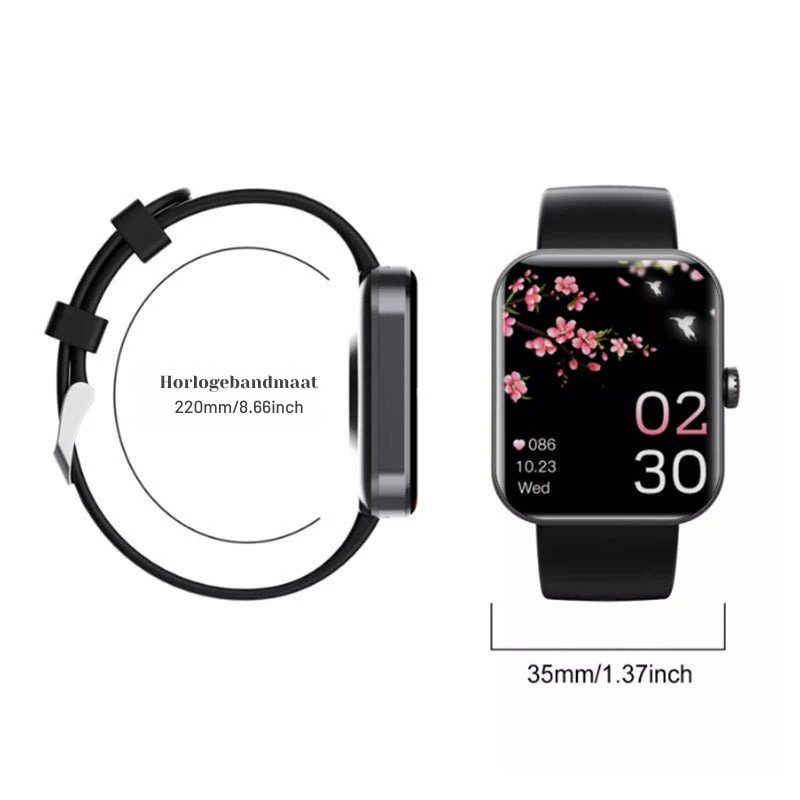 Smart Fitness Watch with Activity and Health Tracking