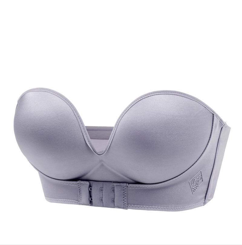 Women's Strapless Push-Up Comfort Bra