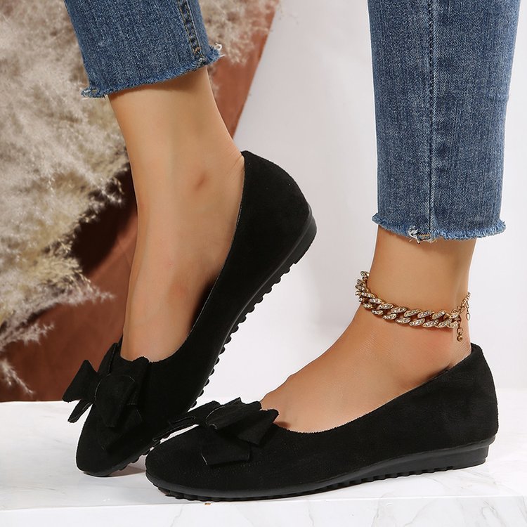 Orthopaedic Wide Fit Ballet Flats for Women