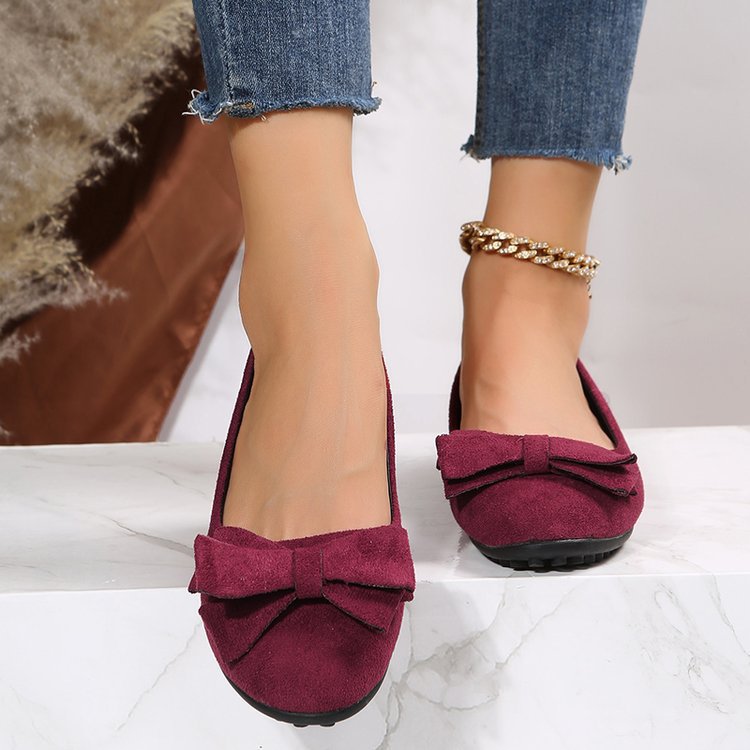 Orthopaedic Wide Fit Ballet Flats for Women