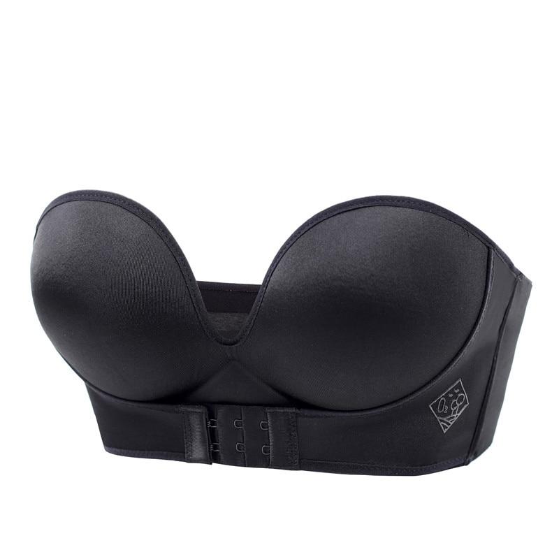 Women's Strapless Push-Up Comfort Bra