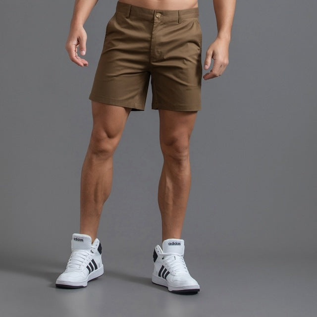 Classic Cotton Chino Shorts for Men
