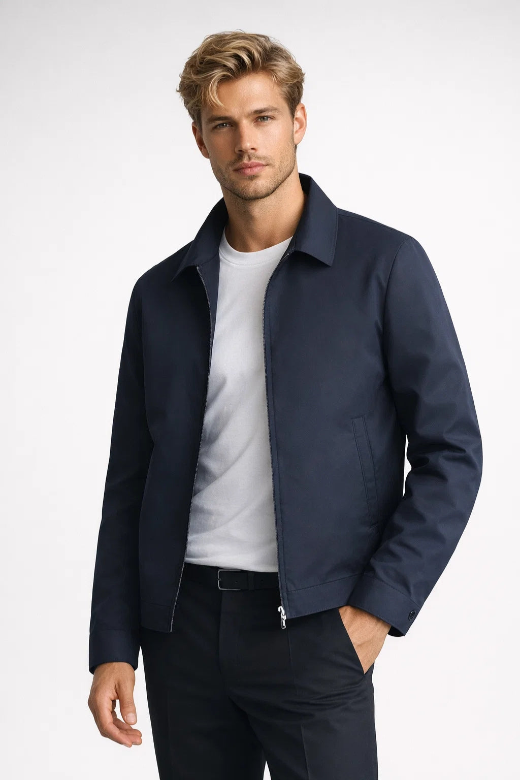 Men's Tailored Mid-Length Jacket