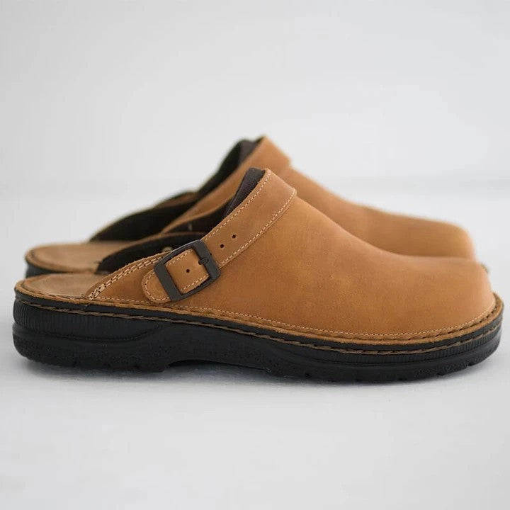 Orthopedic Wooden Sole Shoes