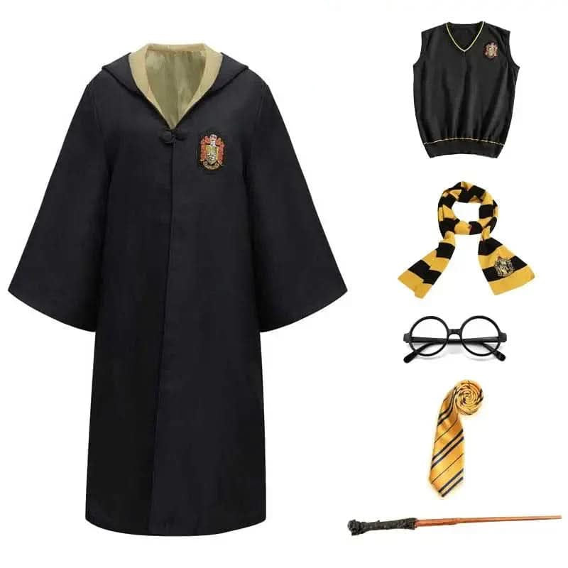 Complete Wizard Costume Set With Cape