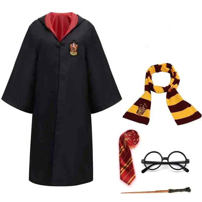 Complete Wizard Costume Set With Cape