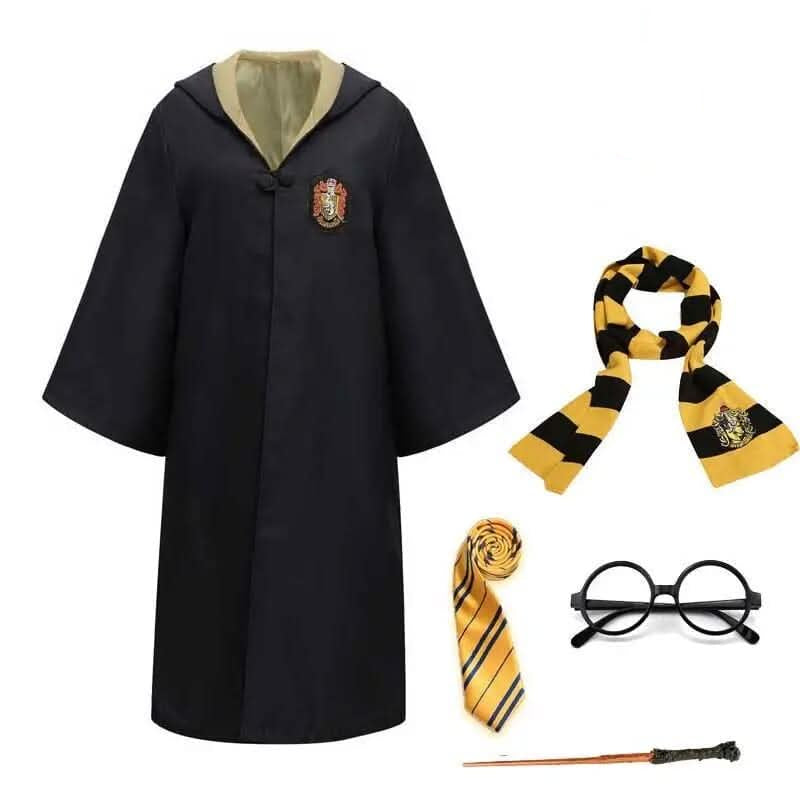 Complete Wizard Costume Set With Cape