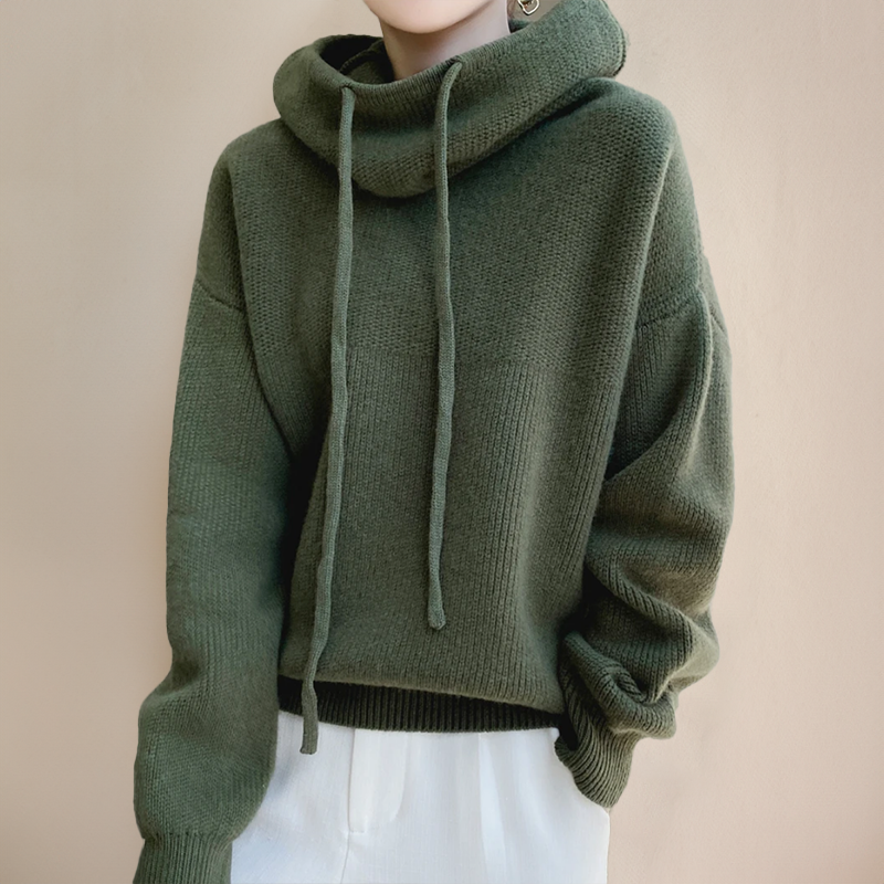 Paige Relaxed Fit Cowl Neck Hoodie