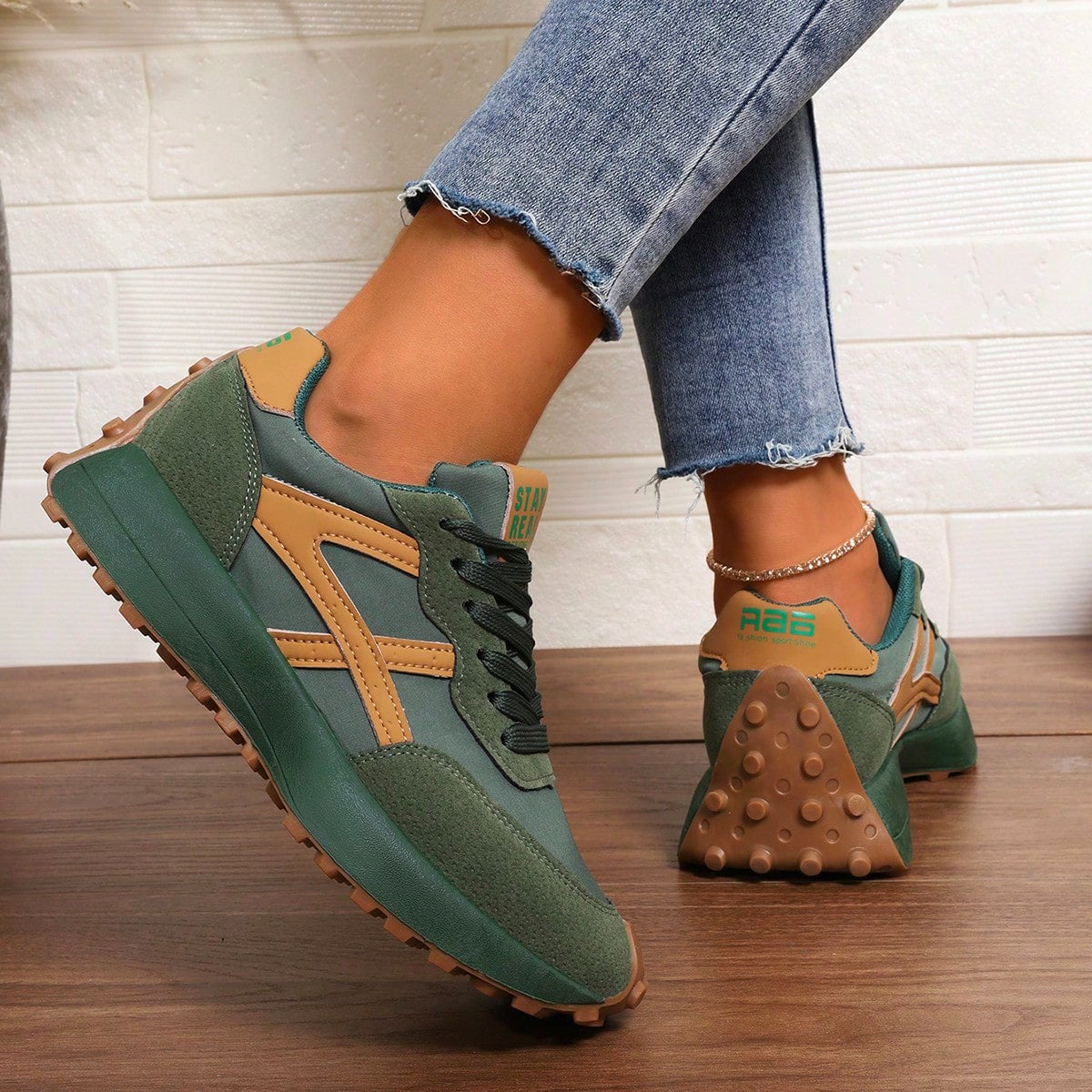 Women's Lightweight Orthopaedic Trainers with Comfort Fit