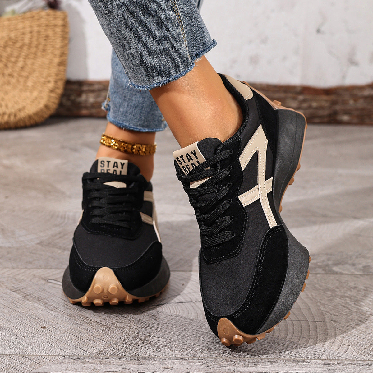 Women's Lightweight Orthopaedic Trainers with Comfort Fit