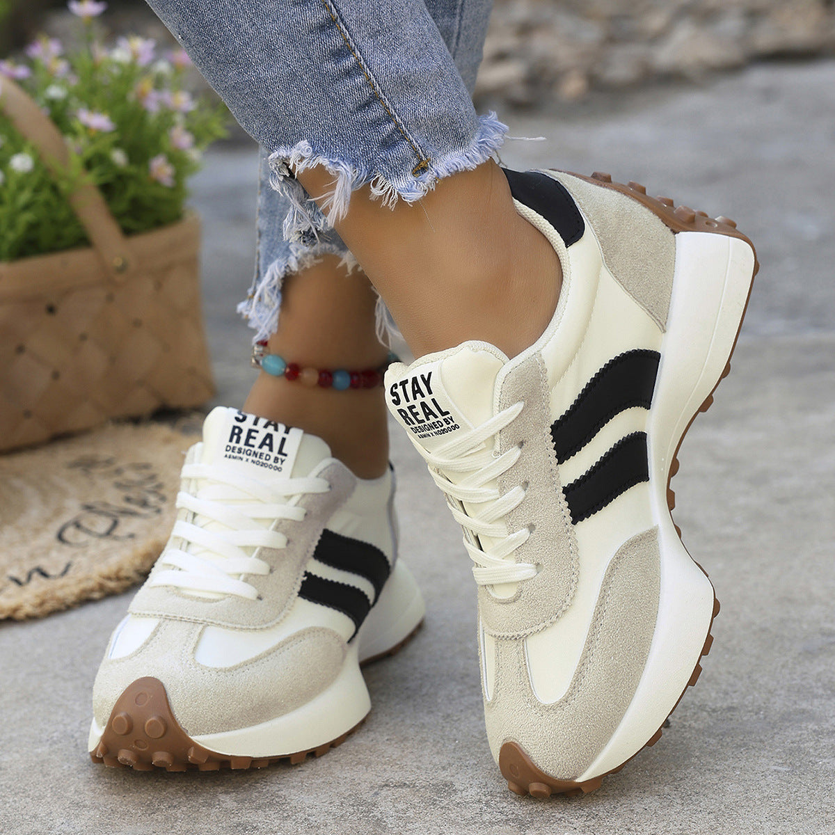 Women's Lightweight Orthopaedic Trainers with Comfort Fit