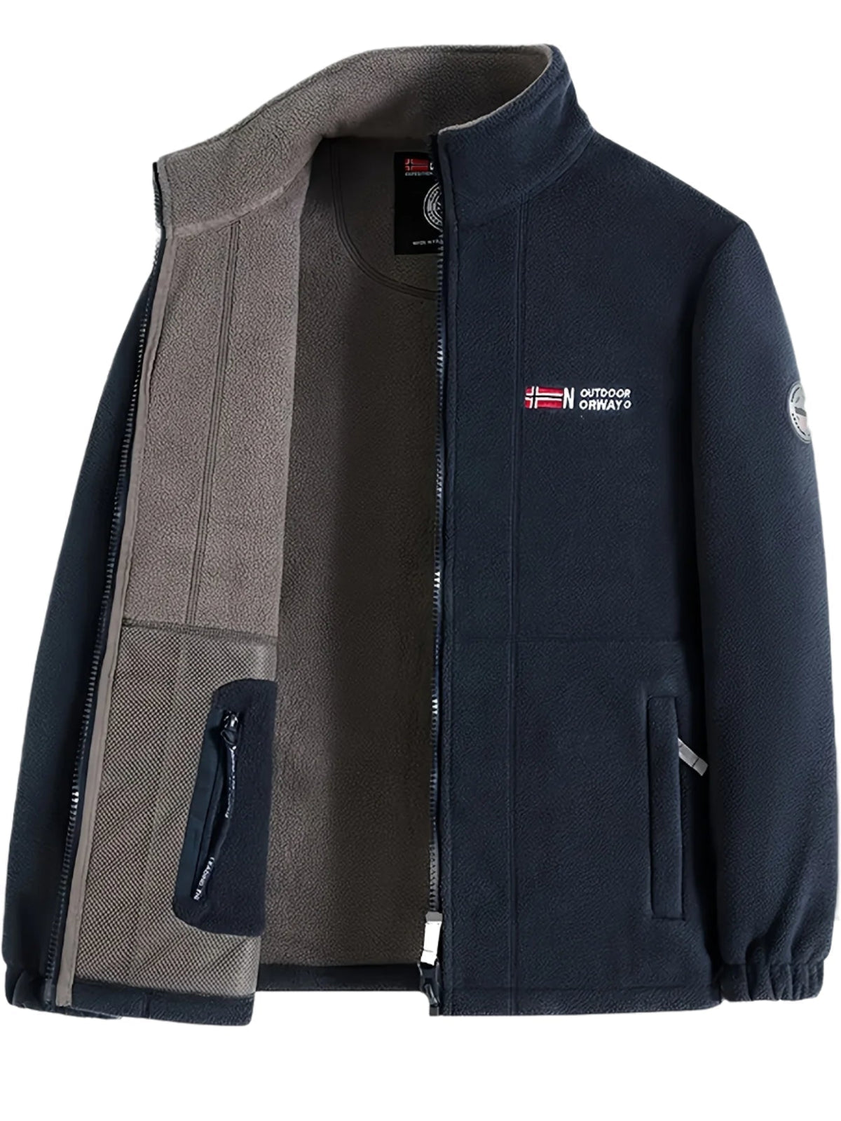 Men's Full-Zip Thermal Fleece Jacket