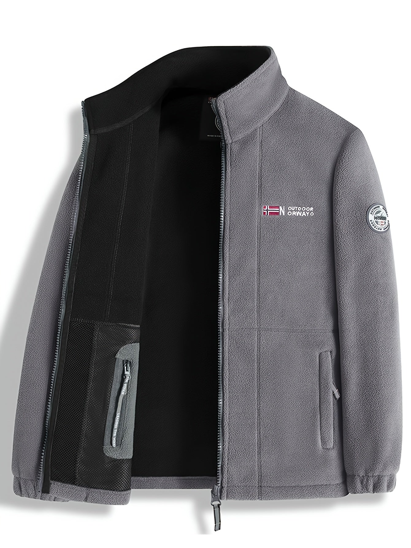 Men's Full-Zip Thermal Fleece Jacket