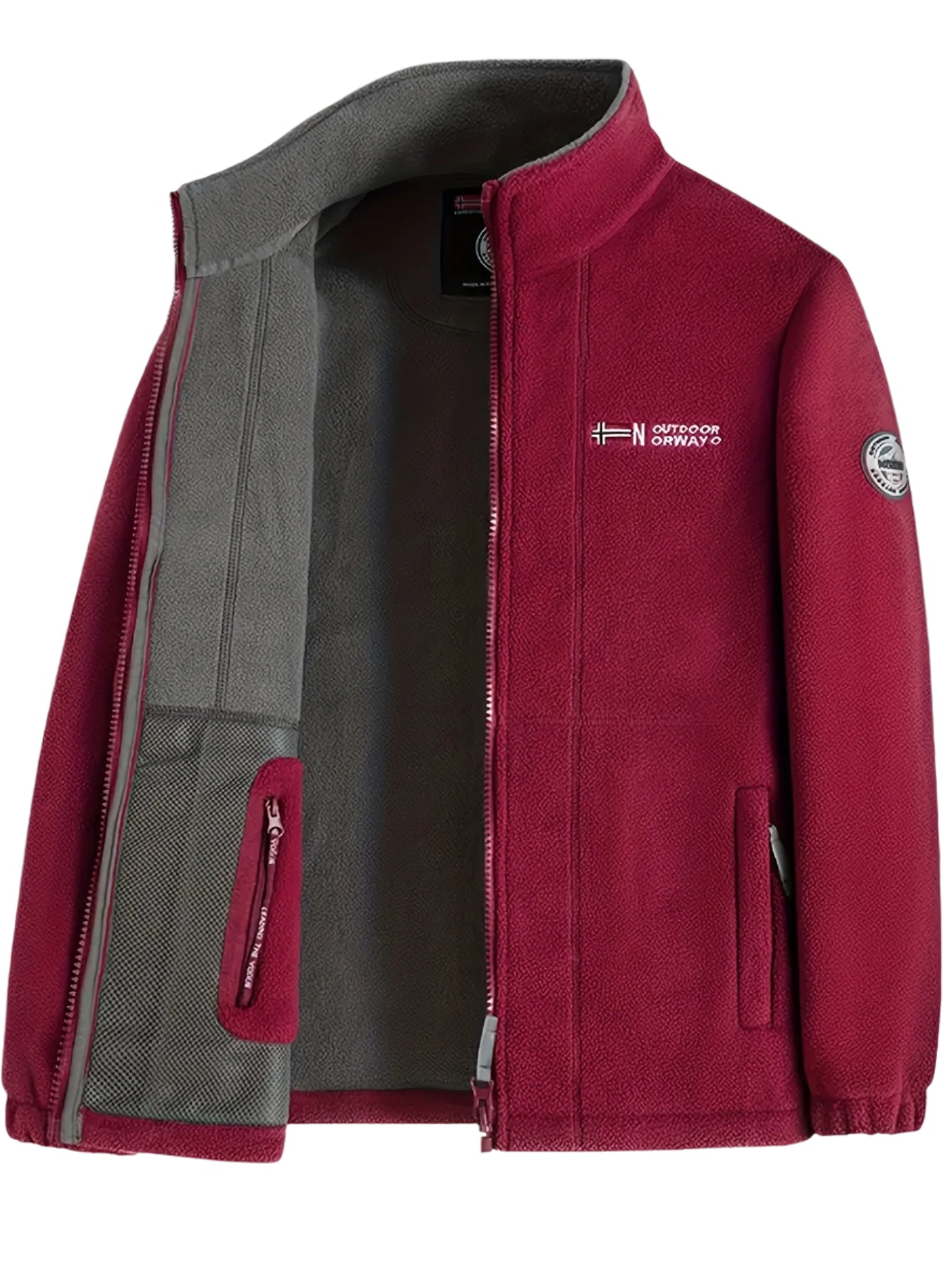 Men's Full-Zip Thermal Fleece Jacket