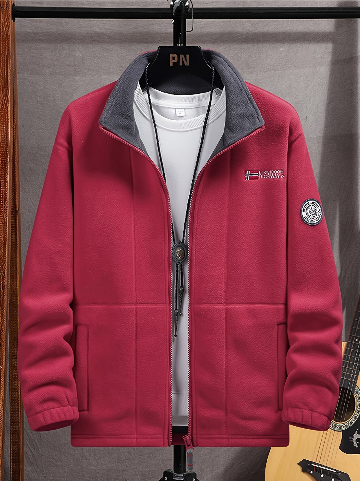 Men's Full-Zip Thermal Fleece Jacket