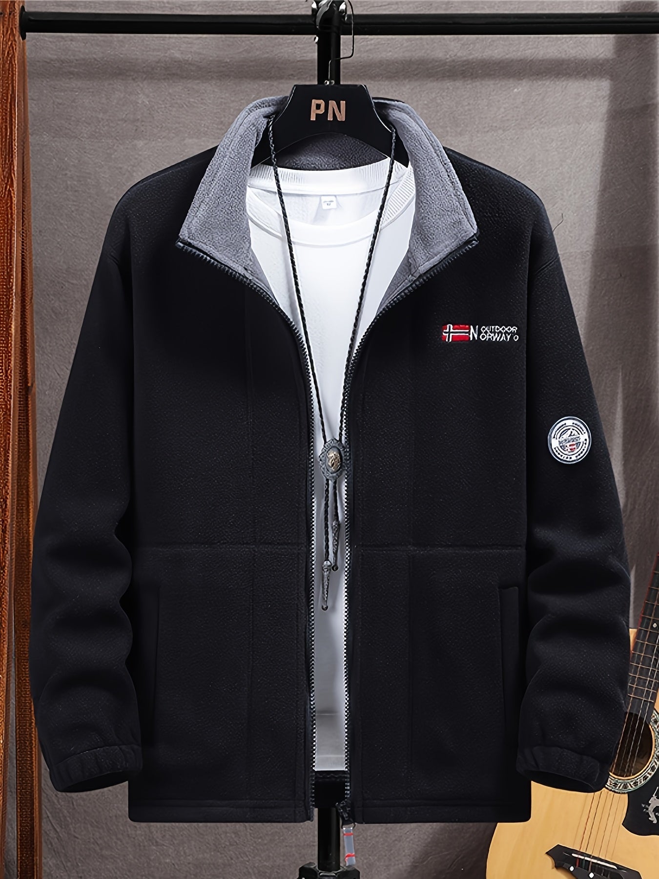 Men's Full-Zip Thermal Fleece Jacket