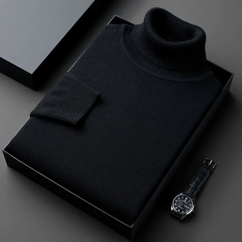 Classic Fit Roll Neck Sweater