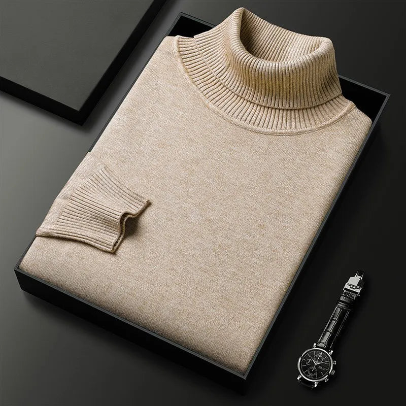 Classic Fit Roll Neck Sweater