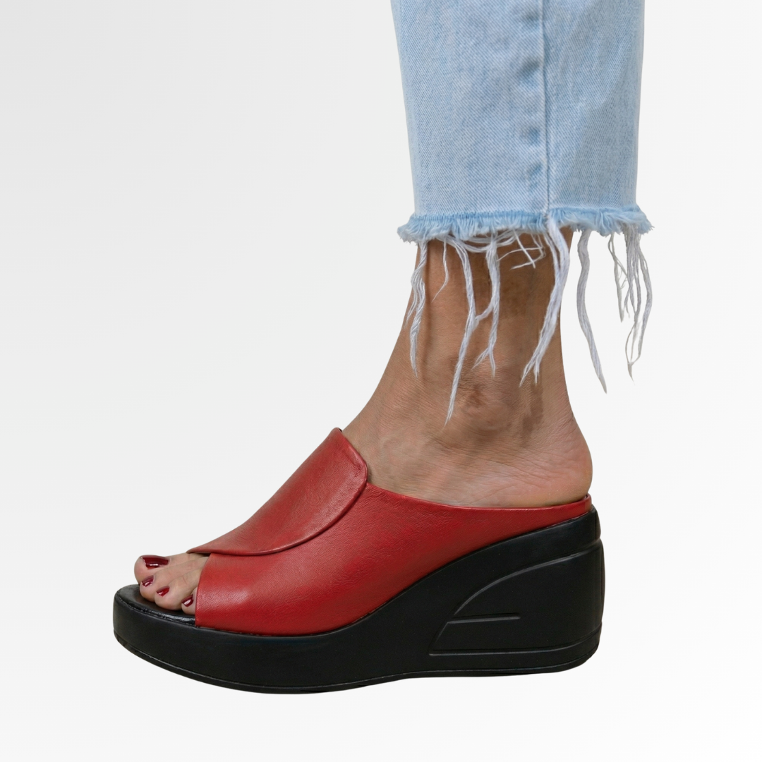 Orthopedic Comfort Slip-On Wedge Sandals