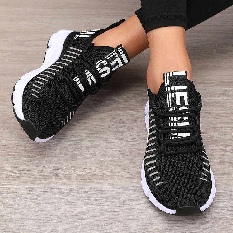 Women's Lightweight Breathable Sneakers for Sport and Casual Wear