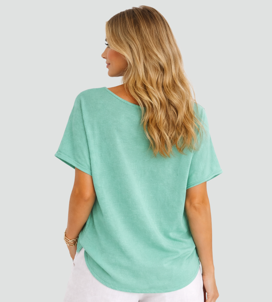 Relaxed Fit Casual Short Sleeve Shirt