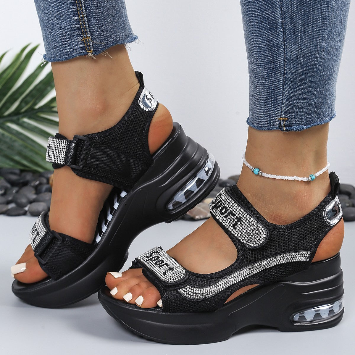 Lina Orthopedic Wedge Sandals