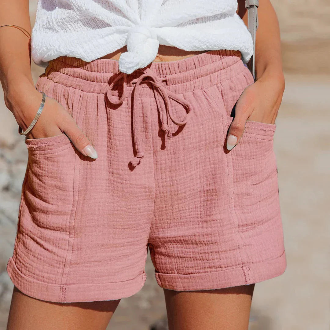 Women's Casual Summer Shorts with Elastic Waist