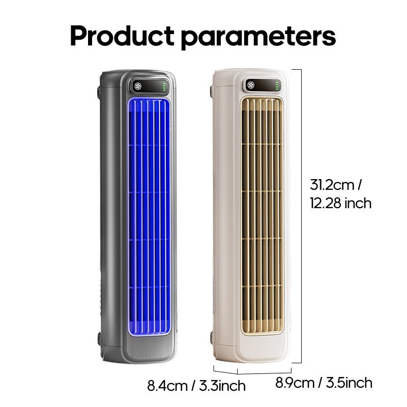 Cordless Portable Air Conditioner with Rotating Airflow