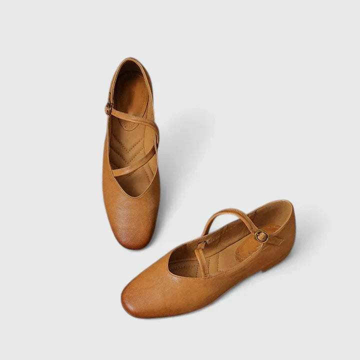 Lightweight Orthopedic Flats With Adjustable Straps