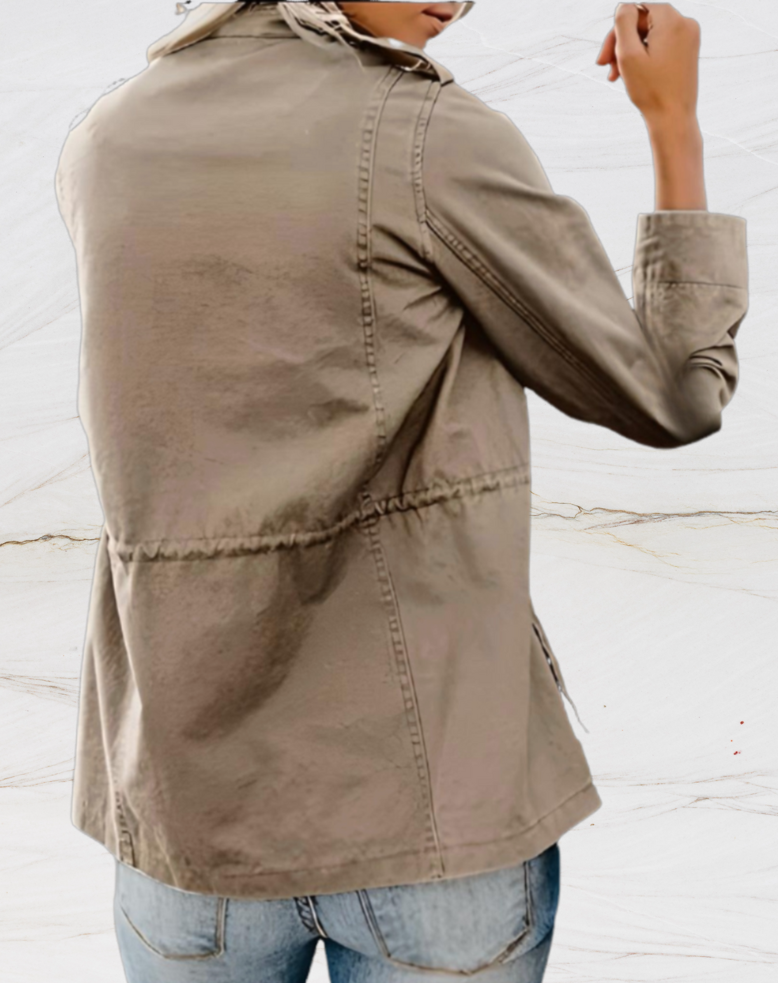 Tailored Slim Fit Spring Jacket 2 Tone
