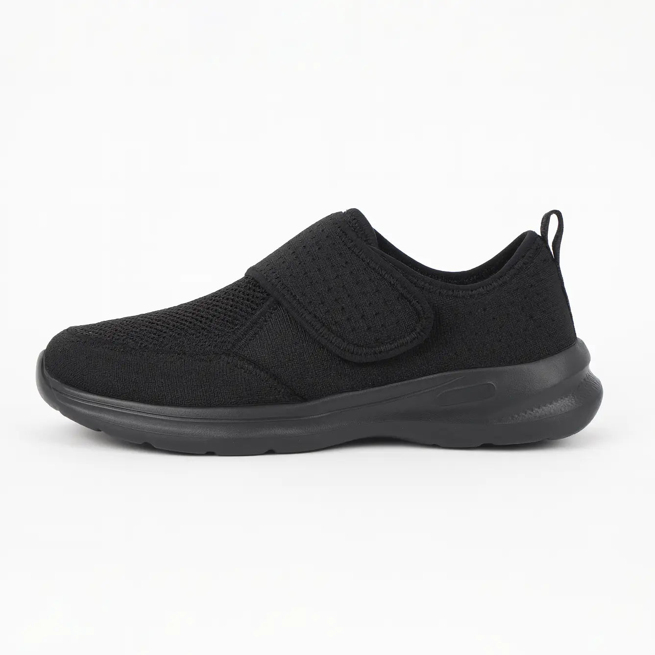 Wide Fit Orthopedic Walking Shoes with Adjustable Strap