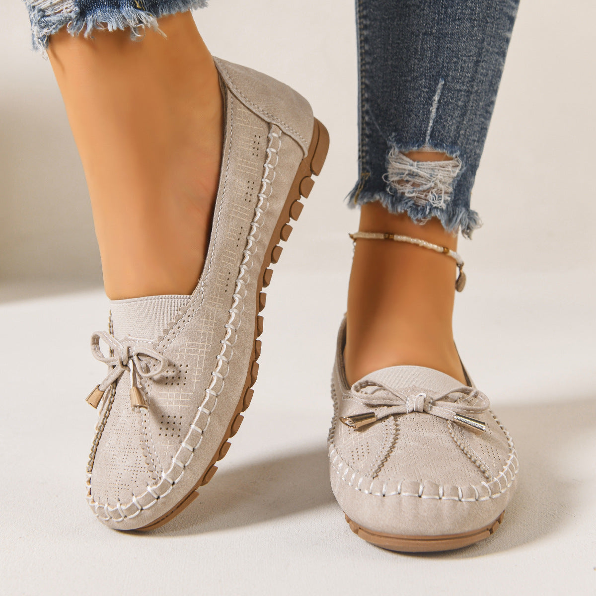 Women's Orthopedic Wide Fit Slip-On Loafers | Cushioned Comfort
