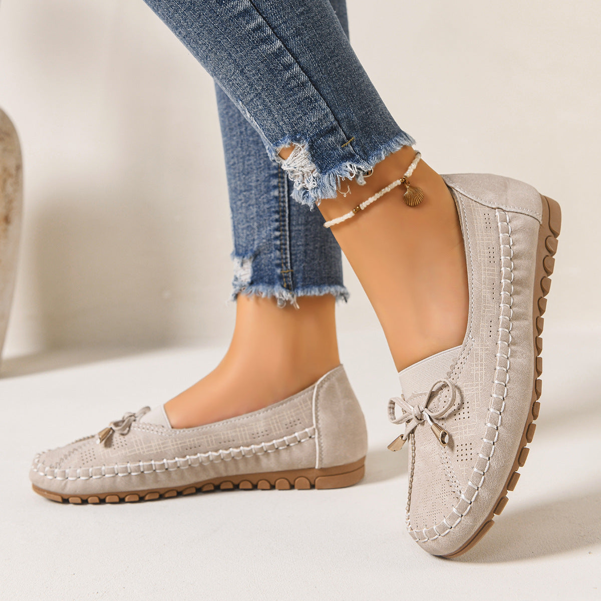 Women's Orthopedic Wide Fit Slip-On Loafers | Cushioned Comfort