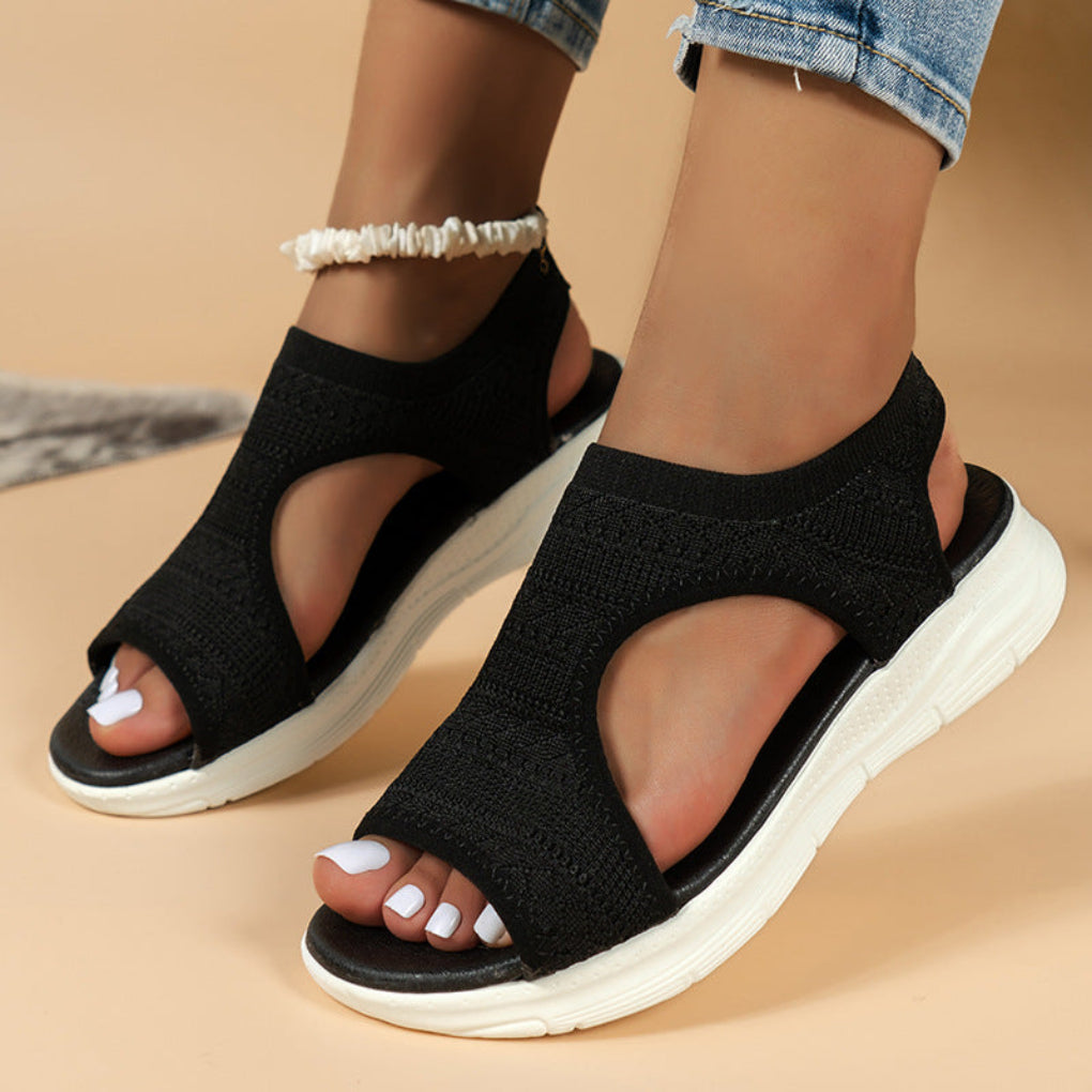 Cushioned Sport Sandals With Padded Strap