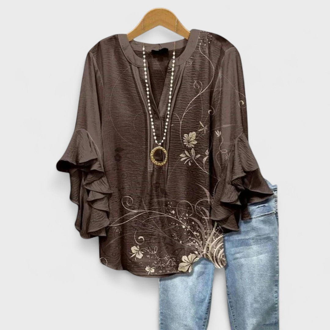 Women's Lightweight Short Sleeve Day Blouse