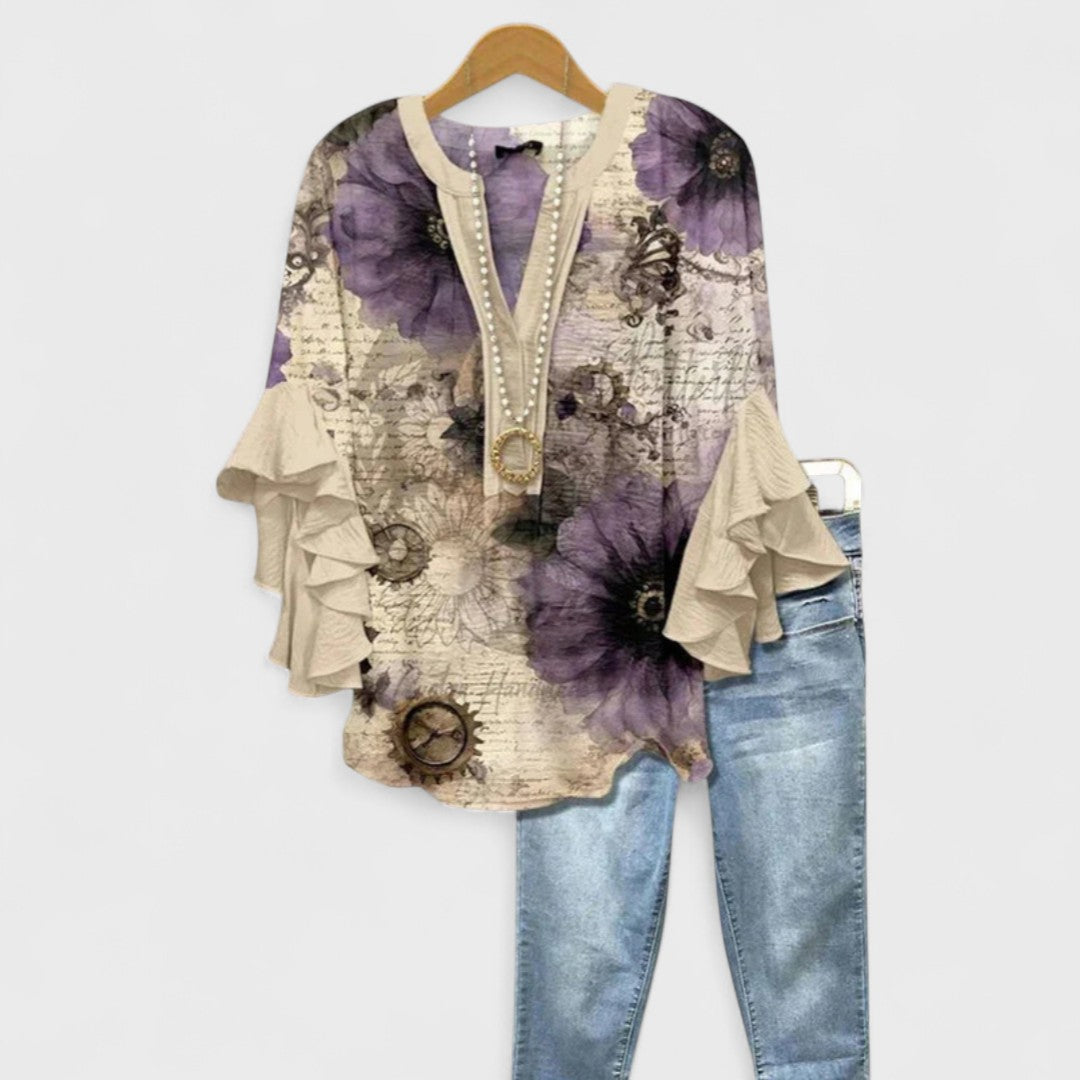 Women's Lightweight Short Sleeve Day Blouse