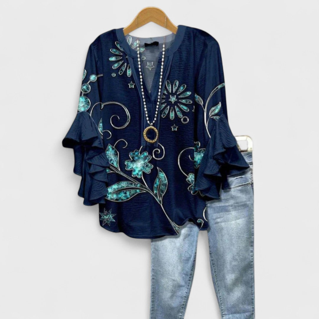 Women's Lightweight Short Sleeve Day Blouse