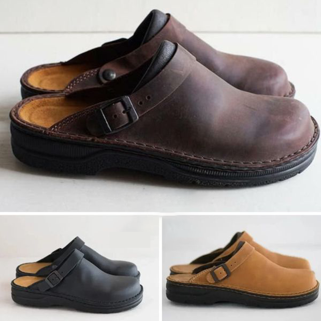 Orthopedic Wooden Sole Shoes