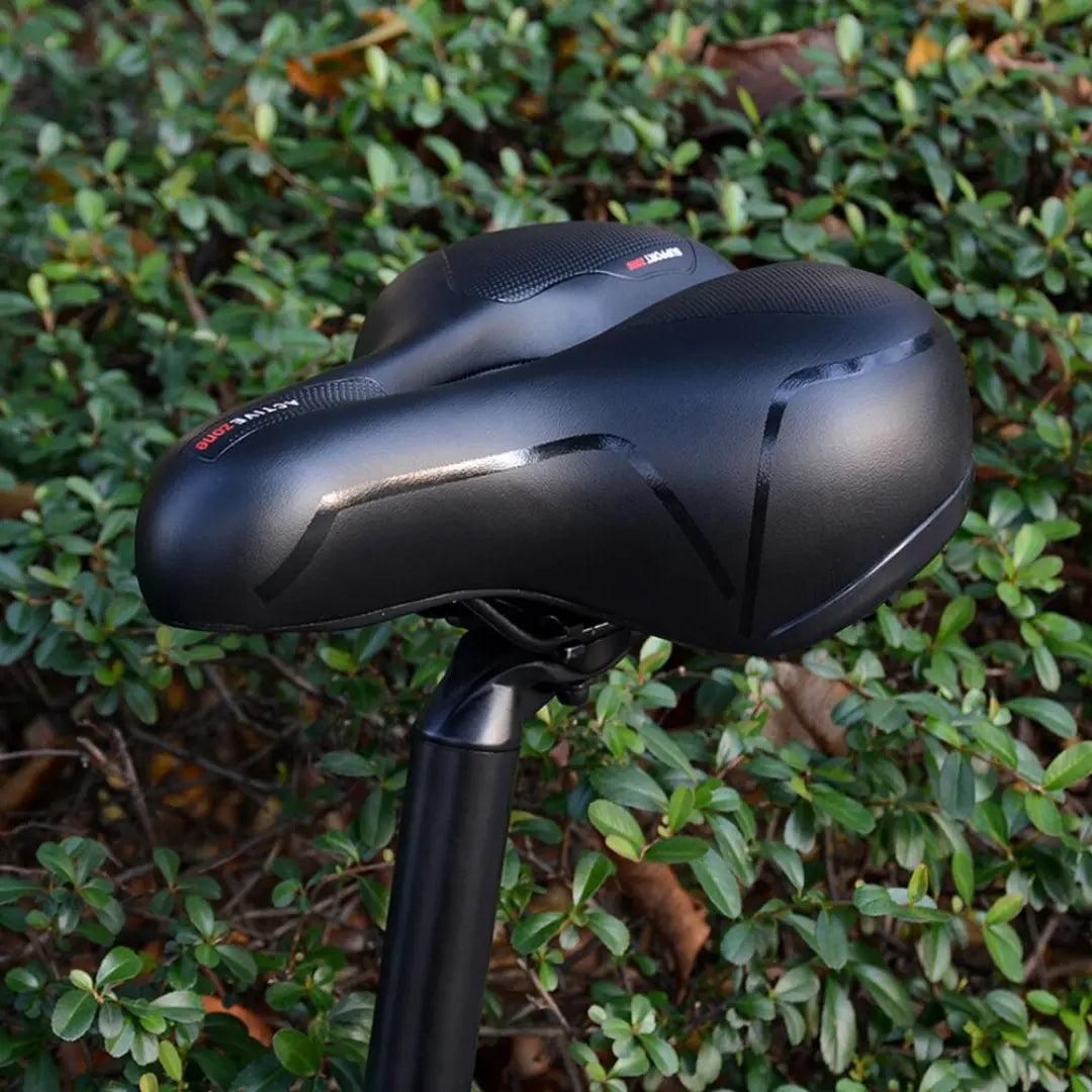 Memory Foam Ergonomic Bike Saddle With Reflectors