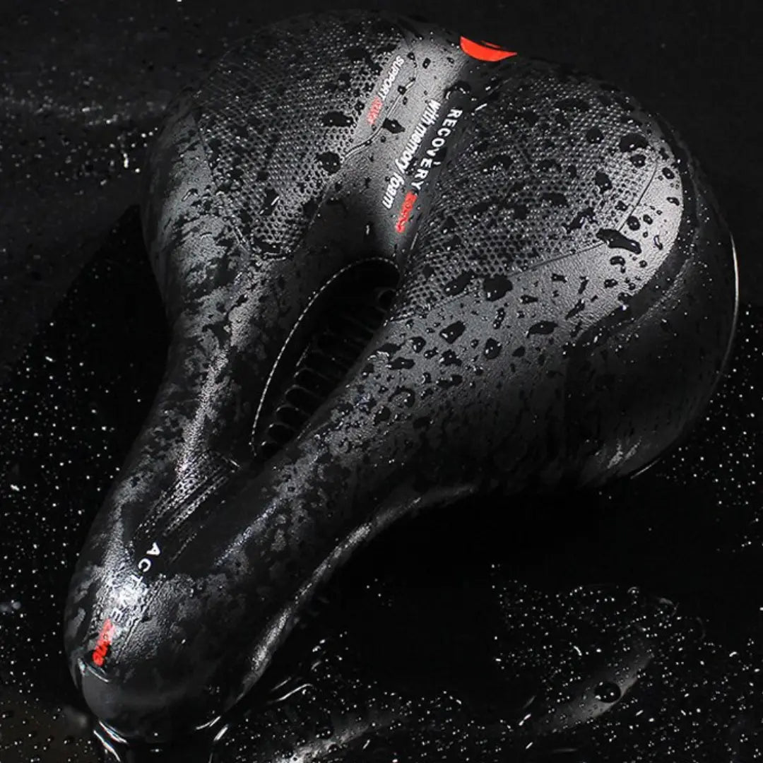 Memory Foam Ergonomic Bike Saddle With Reflectors
