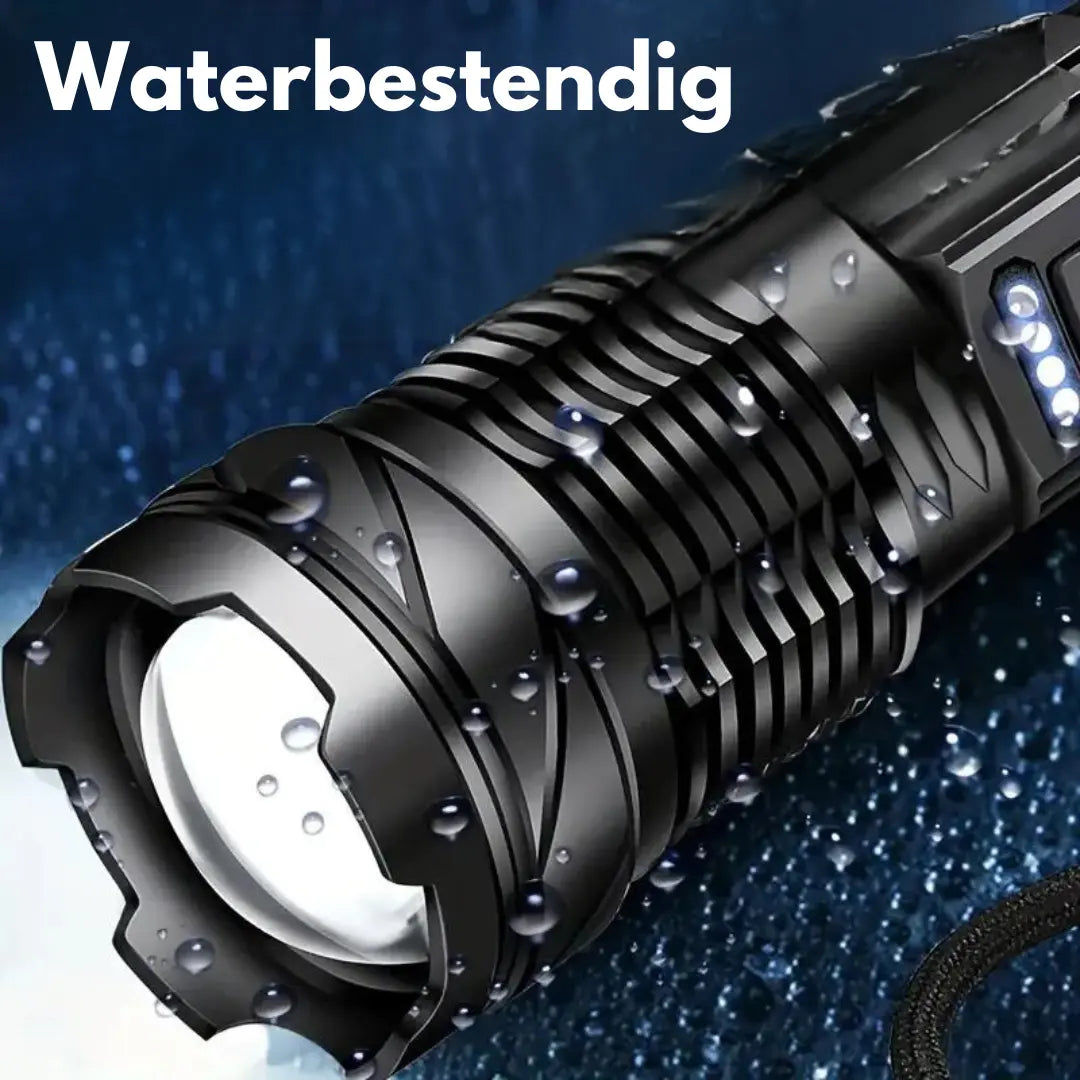 USB Rechargeable Tactical Military Flashlight