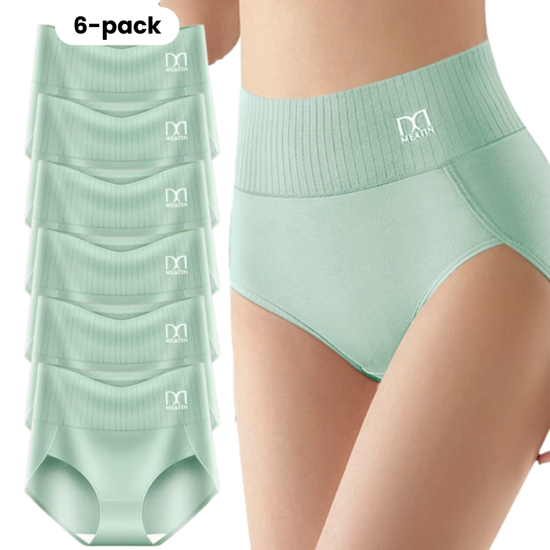 Women's High-Waist Shaping Underwear 6-Pack