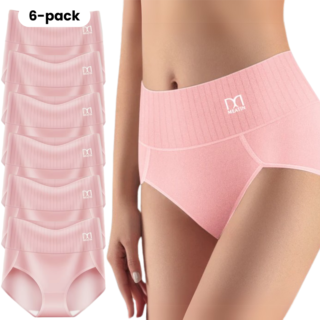 Women's High-Waist Shaping Underwear 6-Pack