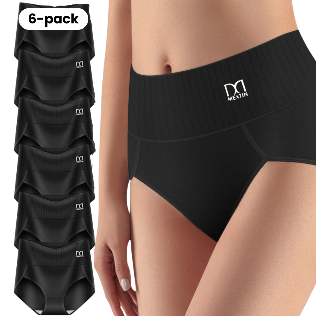 Women's High-Waist Shaping Underwear 6-Pack