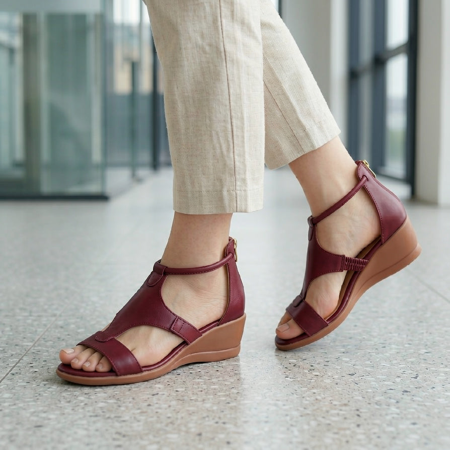 Women's Orthopaedic Leather Breathable Sandals